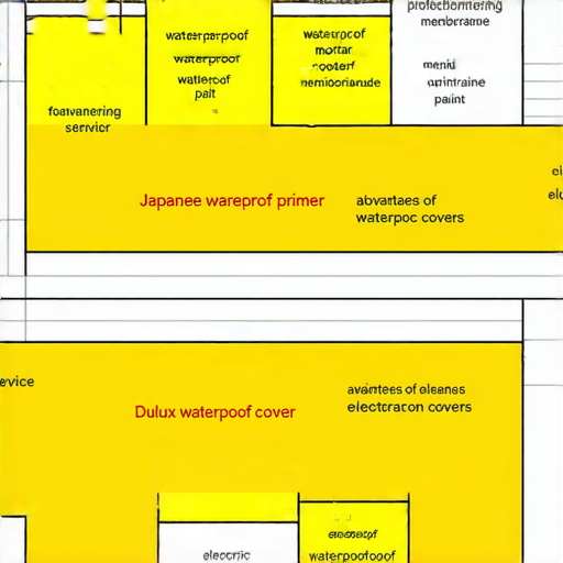 防水工程多坪單價揭秘！專業服務等你探險  
選擇防水泥漿與乳膠漆的最佳配方  
必看！多樂士防水底漆的全新指南  
防水塗料大比拼：你選對了嗎？  
日本防水膠膜的獨特優勢揭曉！  
提升安全感！電掣防水蓋的必要性