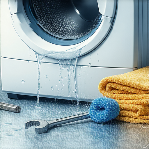 洗衣機漏水的真相，你不可不知！立即檢查！