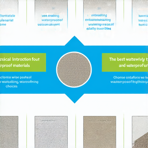 如何選擇最佳防水材料？專業維修服務等你了解！