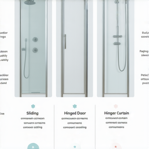 最全浴屏比較！選擇拉手、推門或浴簾，立即了解專業建議！
