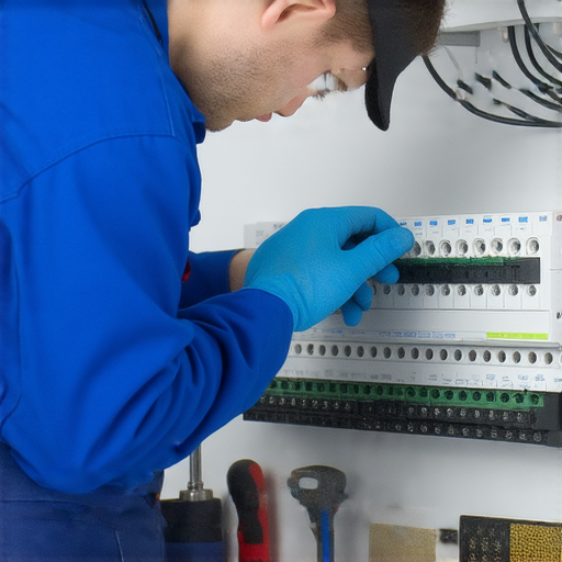 水電維修專業技術人員正在檢查電路，提供高效解決方案，確保家庭安全與舒適，水電維修必看的專業建議與技巧，讓您輕鬆應對各種維修需求。