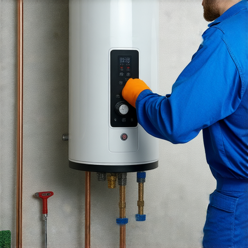 專業技術人員檢查電熱水爐故障，進行維修，以確保用戶能重新享受到穩定的熱水供應，解決電熱水爐問題，維持家庭舒適生活。