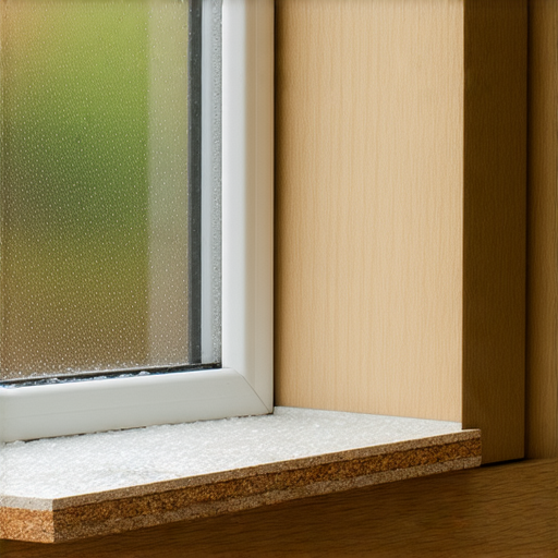 擋水板防水秘籍，展示擋水板安裝在窗戶附近，防止雨水滲漏，提升居家安全，確保家庭環境乾燥舒適，增強防水效果的技巧介紹。