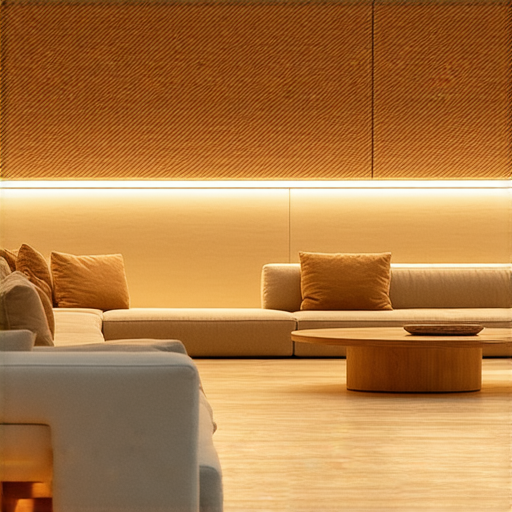 家居環境中的LED燈具安裝後，空間瞬間煥然一新，燈光明亮柔和，提升整體魅力，為居家生活帶來現代感與舒適氛圍。