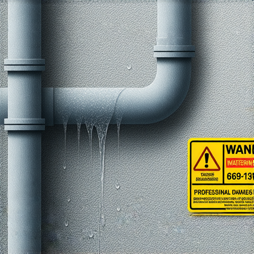 外牆水管漏水必看，揭開隱藏的危機，立即聯絡我們專業維修！