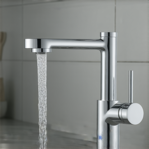 即熱式水龍頭展示，強調其現代設計與高效能，配有專業服務標誌，說明為何即熱式水龍頭成為家中必備之選，提升生活品質與用水便利性。