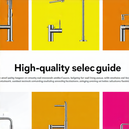 高身水龍頭選擇指南，展示不同款式及功能水龍頭，適用於解決牆身水龍頭問題，幫助消費者快速找到合適方案，提升家居生活品質。