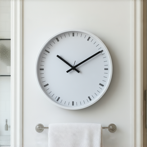 防水浴室掛鐘專業安裝，讓你浴場時間更快捷！立即咨詢！