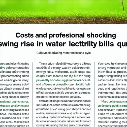 水電費驚人上漲！掌握省錢秘訣，立即了解專業維修服務！
