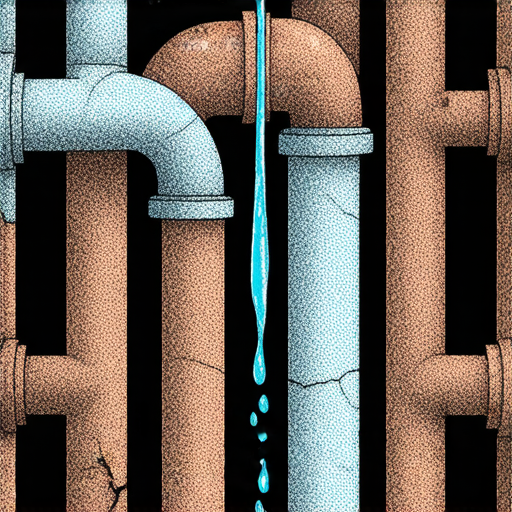 老化水管檢查及維修的重要性，顯示水管的損壞和滲漏情況，強調及時維護以防隱患，保護家庭安全與健康。