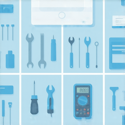 水電維修小妙招的圖示，包括簡單的工具和操作步驟，幫助用戶輕鬆解決用電問題，讓居家生活更加便利和安全。