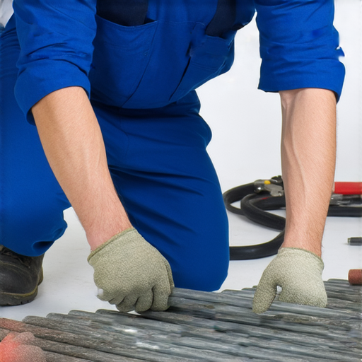 水電維修專業人員操作C型鋼，展示其在維修中的應用與優勢，強調水電維修必看資訊，探索C型鋼的秘密與專業服務提升維修效率。