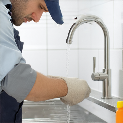 水龍頭維修服務，揭示水龍頭秘密，如何影響用水費，專業技術人員正在檢查水龍頭漏水，提供有效的維修方案，助你節省水費，保障家庭用水安全。