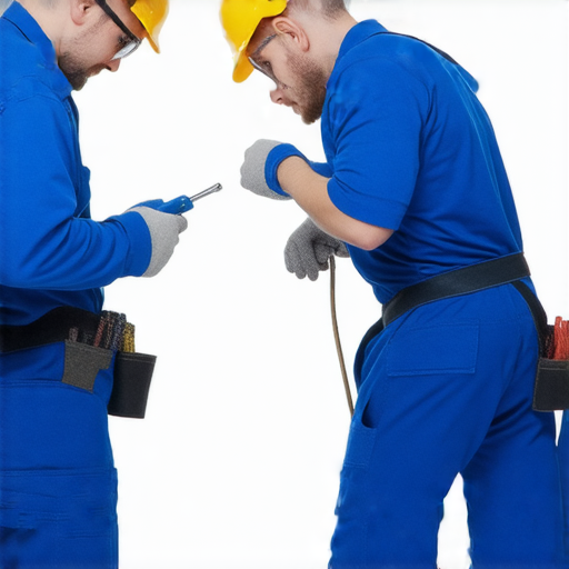 水電維修專業團隊正在排查問題，檢查管線和電路，協助客戶解決各種水電維修困難，提供快速、安全的服務，確保家庭與辦公室的正常運行。