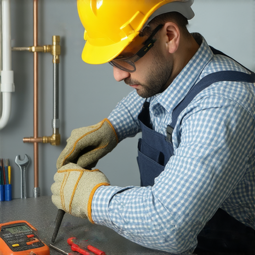 修水電真相大揭密的維修祕訣圖片，展示專業技師在進行水電維修操作，提供實用技巧與建議，幫助讀者了解維修過程，讓修水電變得簡單易懂。