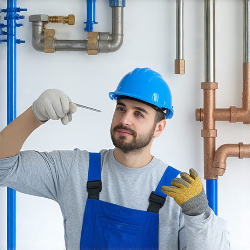 專業水電維修服務團隊在處理漏水問題，維修師傅檢查管道，提供有效解決方案，確保家庭安全與舒適，為您解除漏水困擾，讓專業守護您的家。