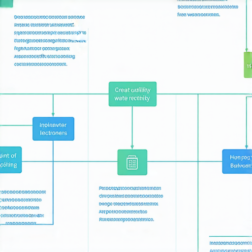 水電過戶流程圖，展現解決水電過戶煩惱的專業服務，包含步驟與注意事項，幫助用戶輕鬆理解過戶流程，讓水電過戶變得簡單便利。