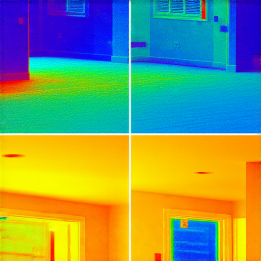 用熱感相機探測漏水隱患，讓專業服務保護您的家！