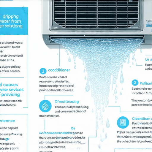 冷氣機雨墊滴水原因大揭秘！專業維修服務助你解決困擾！