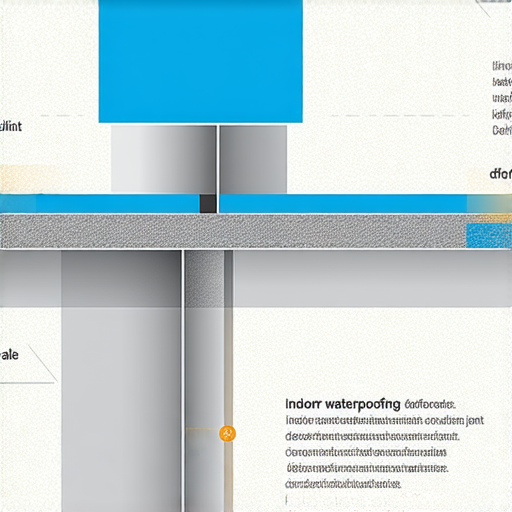 室内防水維護必知的變形缝示意圖，展示變形缝的正確安裝方式及保養重點，以確保室內防水效果良好，有效防止漏水問題。