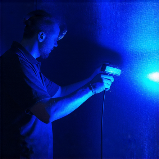 滲水檢測新方法！紫外線技術助你找出隱藏漏水問題