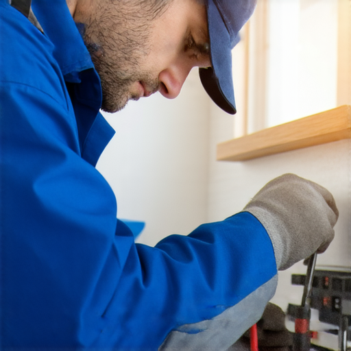 專業維修技術人員正在檢查水電設施，提供解決水電困擾的服務，展現專業與效率，幫助客戶恢復正常生活，確保安全與舒適。