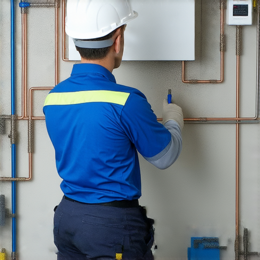 紅磡水電故障維修現場，專業技師檢查水電設備，提供隨叫隨到的維修服務，解決用戶的水電疑難問題，確保家庭安全和舒適。