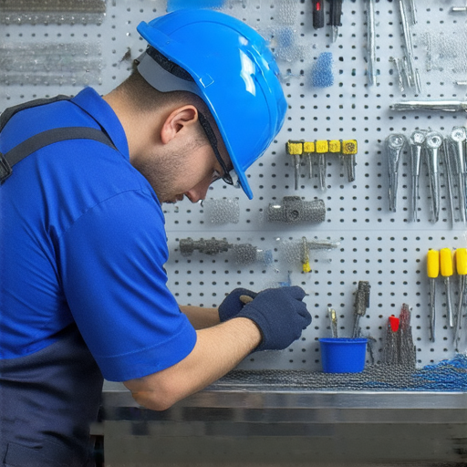 水電維修專家正在進行修理工作，專注於檢查設備，展示了維修工具及材料，揭示水電維修的秘密和技巧，幫助您更好地了解維修過程。