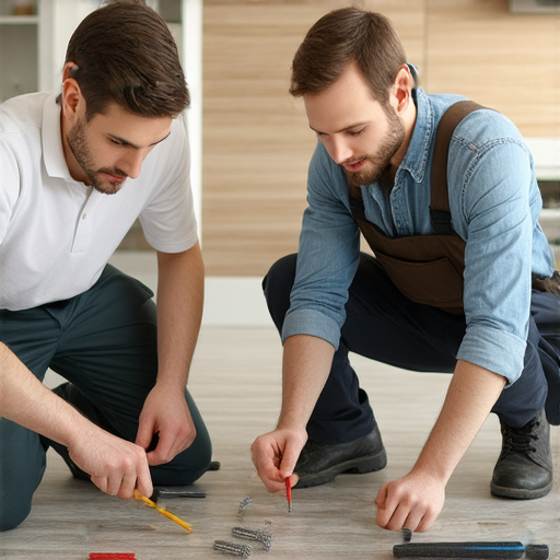 專業水電維修服務團隊正在檢查水電故障，專注解決問題，提供即時幫助，讓您免於擔憂，享受安全舒適的居家環境。