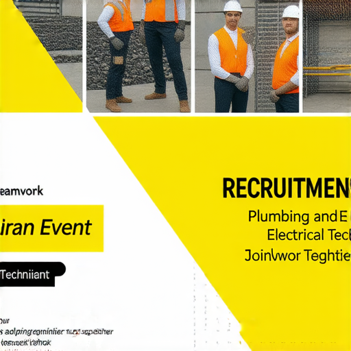 水電技工大招募，加入我們專業團隊，共創精彩明天！