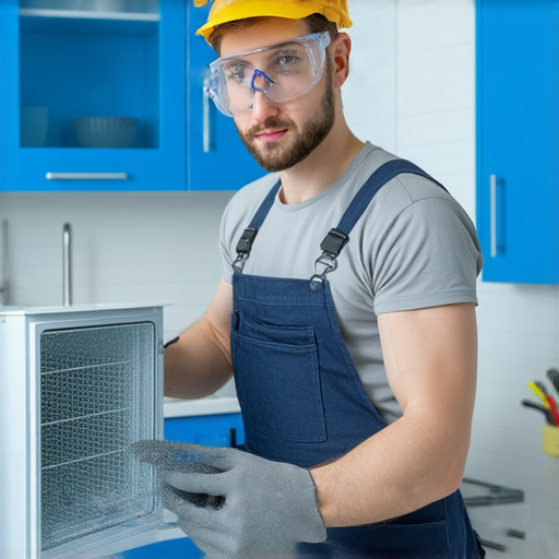 水電維修專家正在檢查故障設備，提供即時專業服務，解決水電問題，消除顧客困擾，確保家庭安全與舒適。