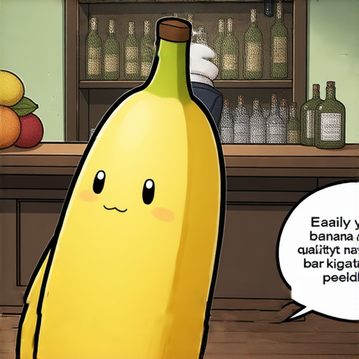 有一天，一隻香蕉走進酒吧，酒保看著它說：「抱歉，我們不服務水果。」

香蕉嚇了一跳，回答說：「我只是想喝點東西，怎麼會有這麼多歧視？」

酒保搖搖頭：「不是歧視，是你太容易被剝皮了！」