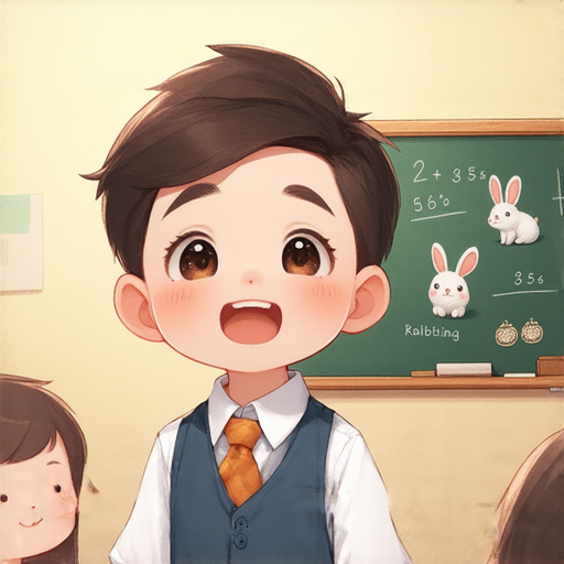 當然可以！這裡有一則笑話：

有一天，小明在學校被老師問到：「如果我給你兩隻兔子，然後再給你兩隻兔子，你會有多少隻兔子？」

小明思考了一會兒，然後回答：「五隻！」

老師驚訝地問：「為什麼是五隻？」

小明說：「因為我已經有一隻在