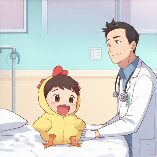 當然可以！這是一則笑話：

有一天，小明去醫院看病。醫生問他：「你哪裡不舒服？」

小明說：「我覺得我是一隻雞！」

醫生驚訝地問：「這樣很嚴重啊，你有多久這樣的感覺了？」

小明回答：「從我還是一顆蛋的時候就開始了！」 

希望這個笑話能讓你