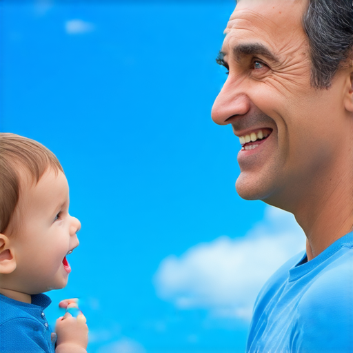 有一天，小明問他的爸爸：“爸爸，為什麼天空是藍色的？”

爸爸思考了一下，然後回答：“因為如果它是綠色的，我們就會找不到藍天！”