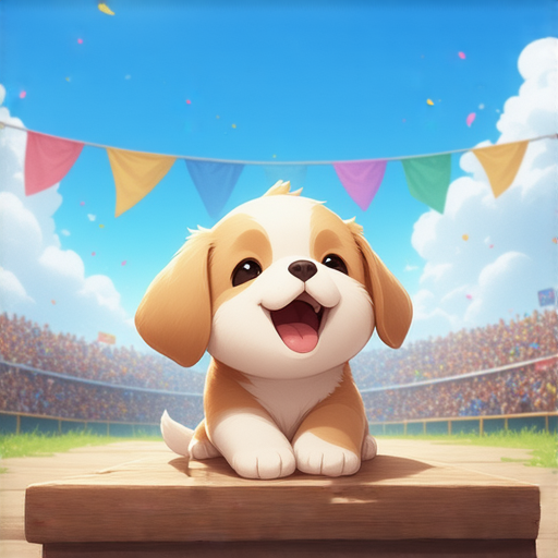 當然可以！這裡有一則笑話：

有一天，小狗去報名參加比賽，裁判問牠：「你有什麼特長？」

小狗自信地回答：「我會叫！」

裁判驚訝地說：「那你來叫給我聽聽！」

小狗認真地叫了一聲：「汪！」

裁判點頭說：「很好，那你知道賽狗的獎品是