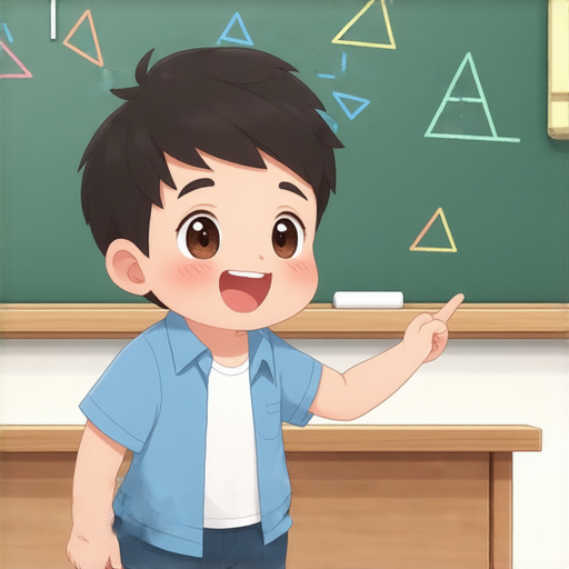 當然可以！這裡有一則笑話：

有一天，小明的老師問他：「小明，你知道什麼是三角形嗎？」

小明興奮地回答：「當然知道！三角形就是有三個角的形狀！」

老師又問：「那你能給我舉個例子嗎？」

小明想了想，說：「比如…數學課的時候，我的成績就是一個三角