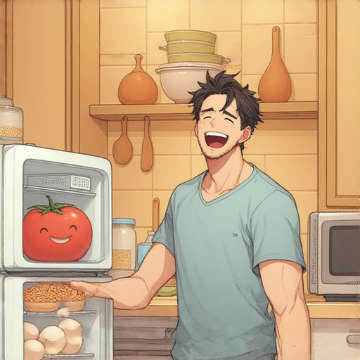 有一天，小明跟他的朋友說：「我最近開始學習烹飪，但是每次煮飯都很失敗！」

朋友問：「為什麼呢？」

小明無奈地回答：「因為我總是把食材放錯地方！」

朋友驚訝地問：「那你放錯了什麼地方？」

小明笑著說：「我把番茄放進了冰箱，把雞蛋放進了微波爐！」