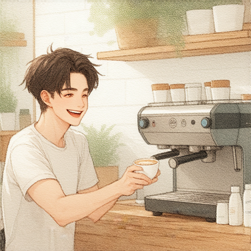 當然可以！這裡有一則笑話：

有一天，小明走進一家咖啡廳，對服務生說：「請給我一杯咖啡，不要太熱，這樣我才能喝得下去。」

服務生回應：「好的，那您需要什麼糖嗎？」

小明說：「不用，因為我今天心情很好，不需要糖來加甜！」

服務生笑著說：「那我建議您加點