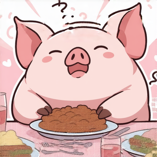 有一隻小豬長得特別肥胖，牠的朋友問牠：「你為什麼這麼胖啊？」

小豬回答：「因為我每天都在健身啊！」

朋友好奇地問：「健身？你在哪裡健身？」

小豬得意地說：「在餐桌上啊，我每次都在努力吃啊！」