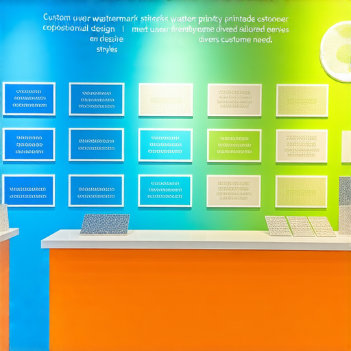 「自訂水印貼紙，輕鬆打造專屬設計，立即探索！專業代印服務等你來選！」