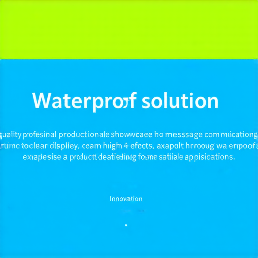 防水神器大揭秘！守護您的家居安全，快來了解專業解決方案！