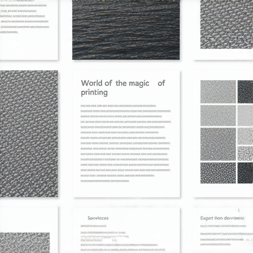 「揭秘印刷魔術：從滾筒到三折頁，專家服務等你探索！」