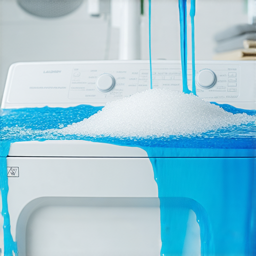 洗衣液溢出的原因！別讓漏水的危機擴大，立即檢查！