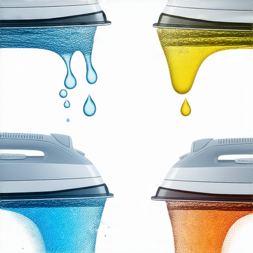 熨斗漏水顏色之謎，揭開背後的原因與專業維修秘訣！