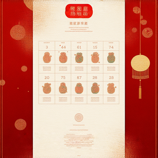 「探索福字月曆的獨特魅力，讓您的每一天都充滿祝福與驚喜！」