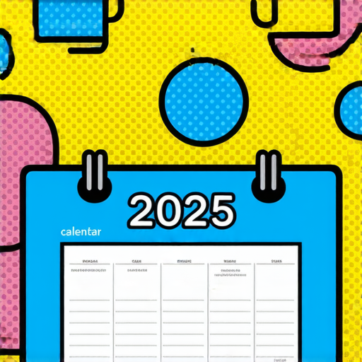 "2025年曆大揭密！探索獨特卡通設計與專業製作服務，讓您與眾不同！"