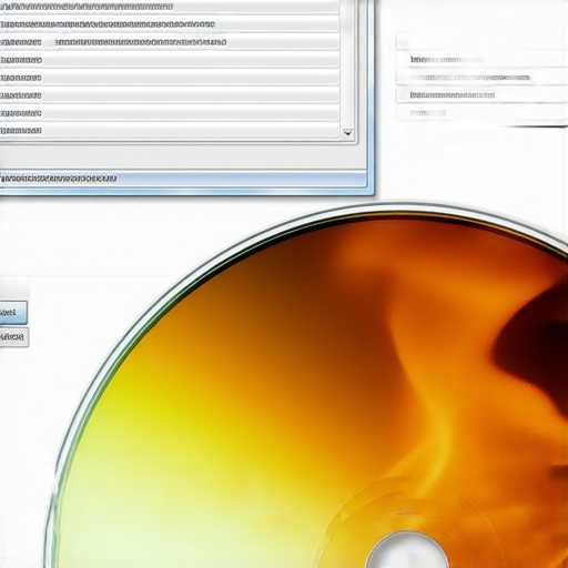 一步步教你燒錄光碟的過程，顯示燒錄軟體螢幕和光碟，揭開秘訣，讓使用者探索我們的專業服務，提升燒錄技巧和品質。