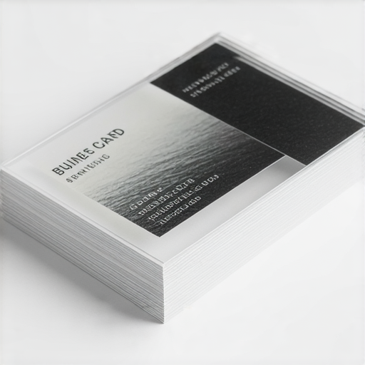 「精緻名片印刷攻略：探索透明卡片與少量印刷的秘密，立刻了解更多專業服務！」