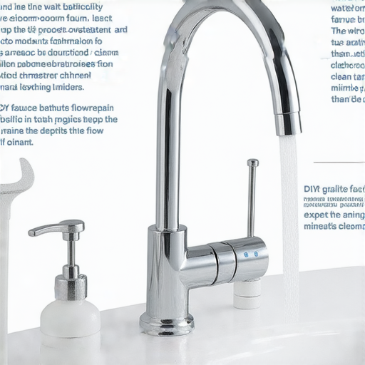 「浴室水龍頭DIY大揭秘：解決水龍頭沒水、清潔水垢，專家教你輕鬆駕馭！」